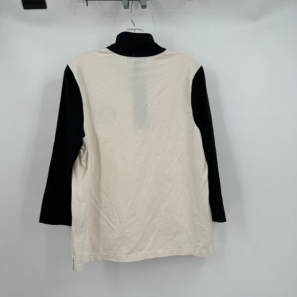 Lauren Ralph Lauren Active Womens Raglan 1/4 Zip Pullover Top Size XL Casual - Picture 2 of 7